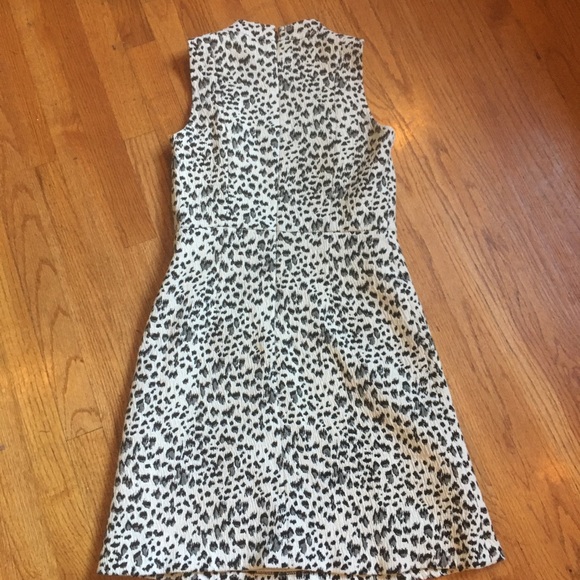 Loft animal print lined dress - Picture 4 of 7